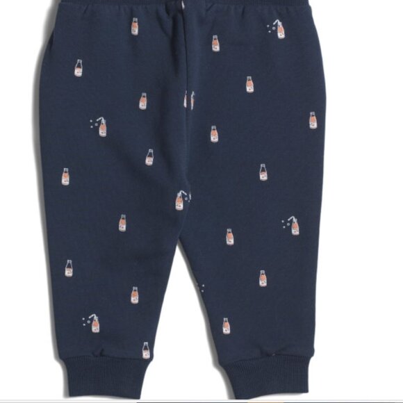 NWT MILES THE LABEL Infant Boys Pop Printed Sweatshirt and Jogger Pant - Picture 6 of 10